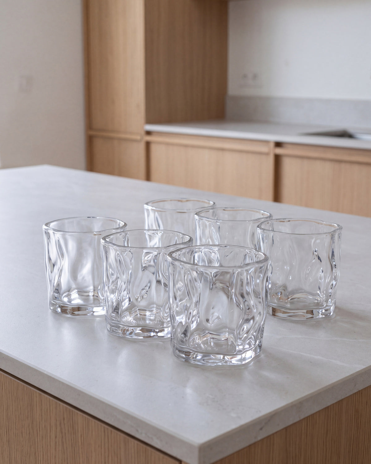 Diamantklares Glas