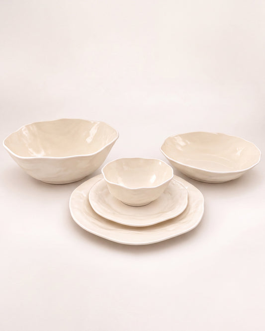Atelier Geschirrset 25-teilig Beige