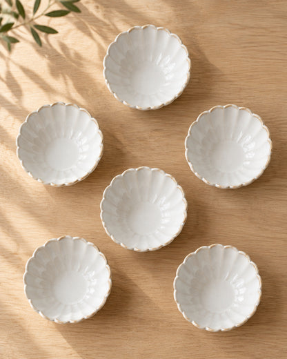 Bloomy Lotus Atıştırmalık Kaseleri | 6’lı Set | 11,5 cm