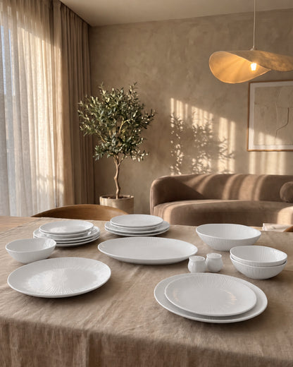 BRICARD BELFORT DINNER SET | WEIß 27-Teilig