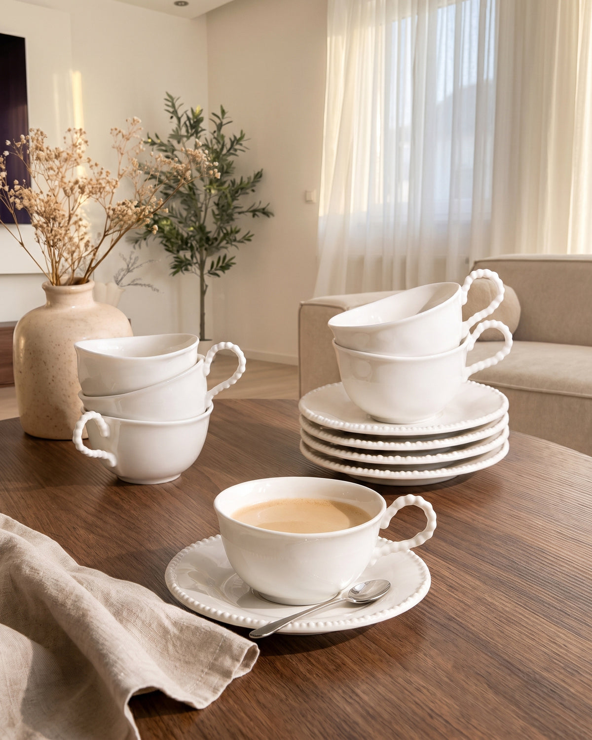 Kaffeeservice Pearly | 6 Personen | 175 ml