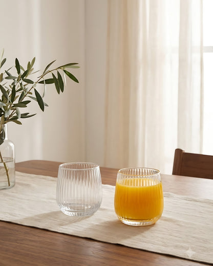 Soft Lines Glas - 6 Stück
