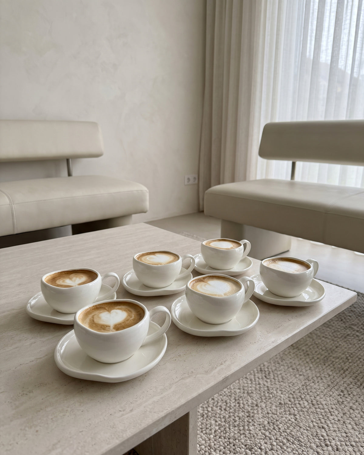 Barles - Kaffeeservice - 12-teilig - 200ml