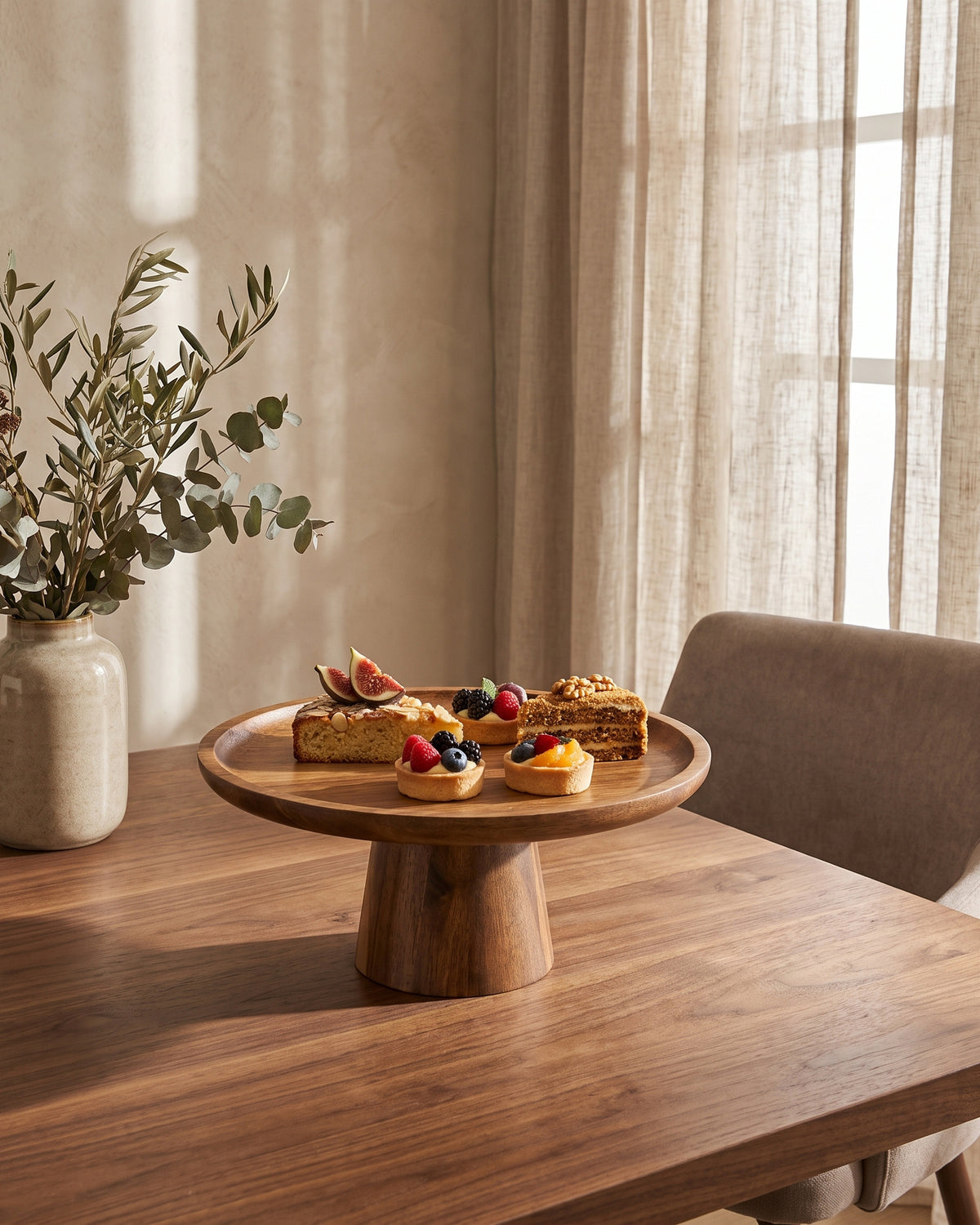 Elore Akasya Pasta Standı – 25 cm
