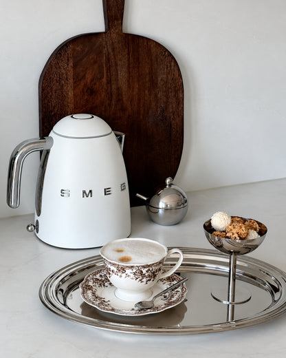 Vintage Kaffeeservice Braun 12-teilig
