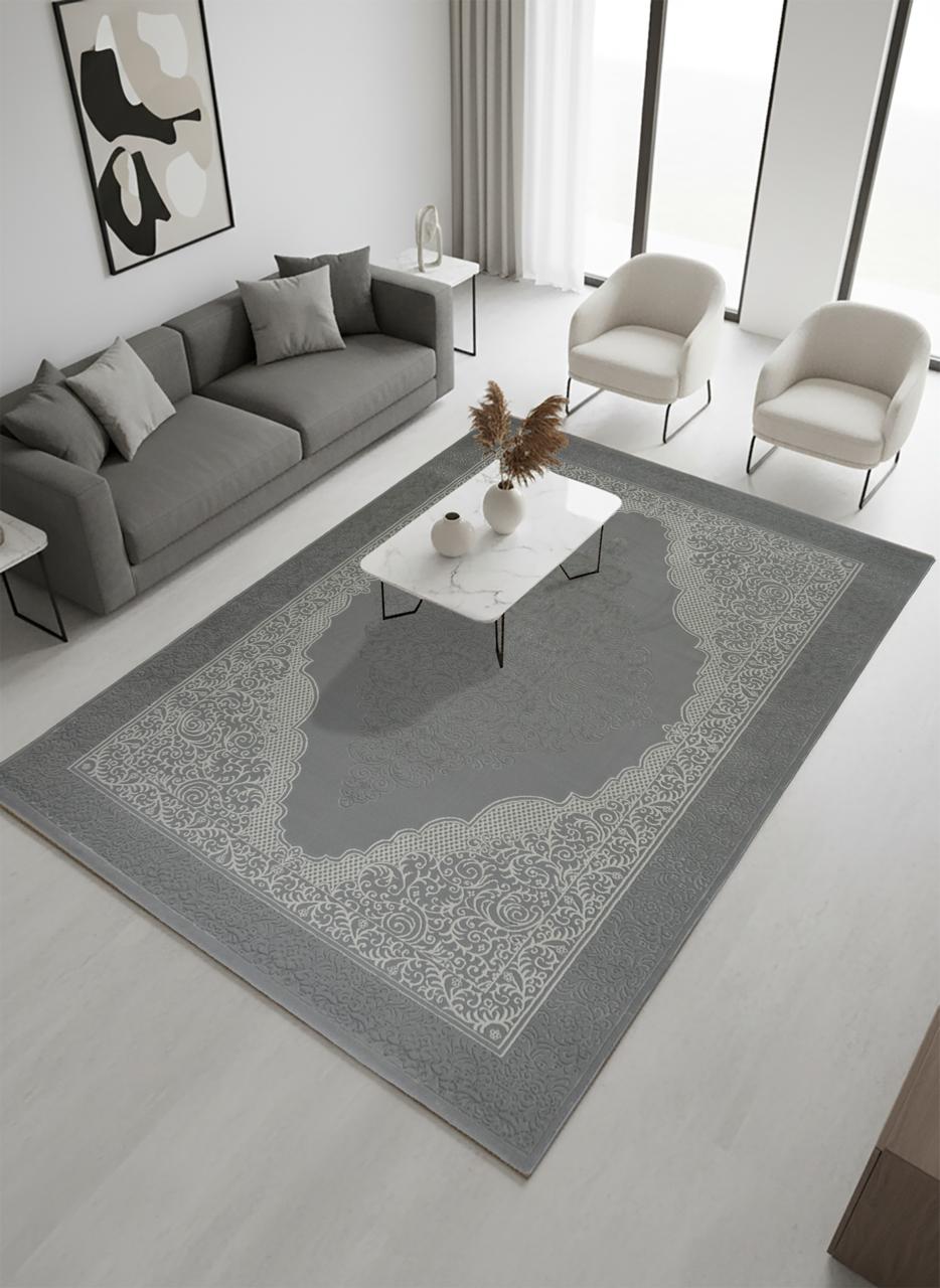 Zafiran Beige Grau Teppich