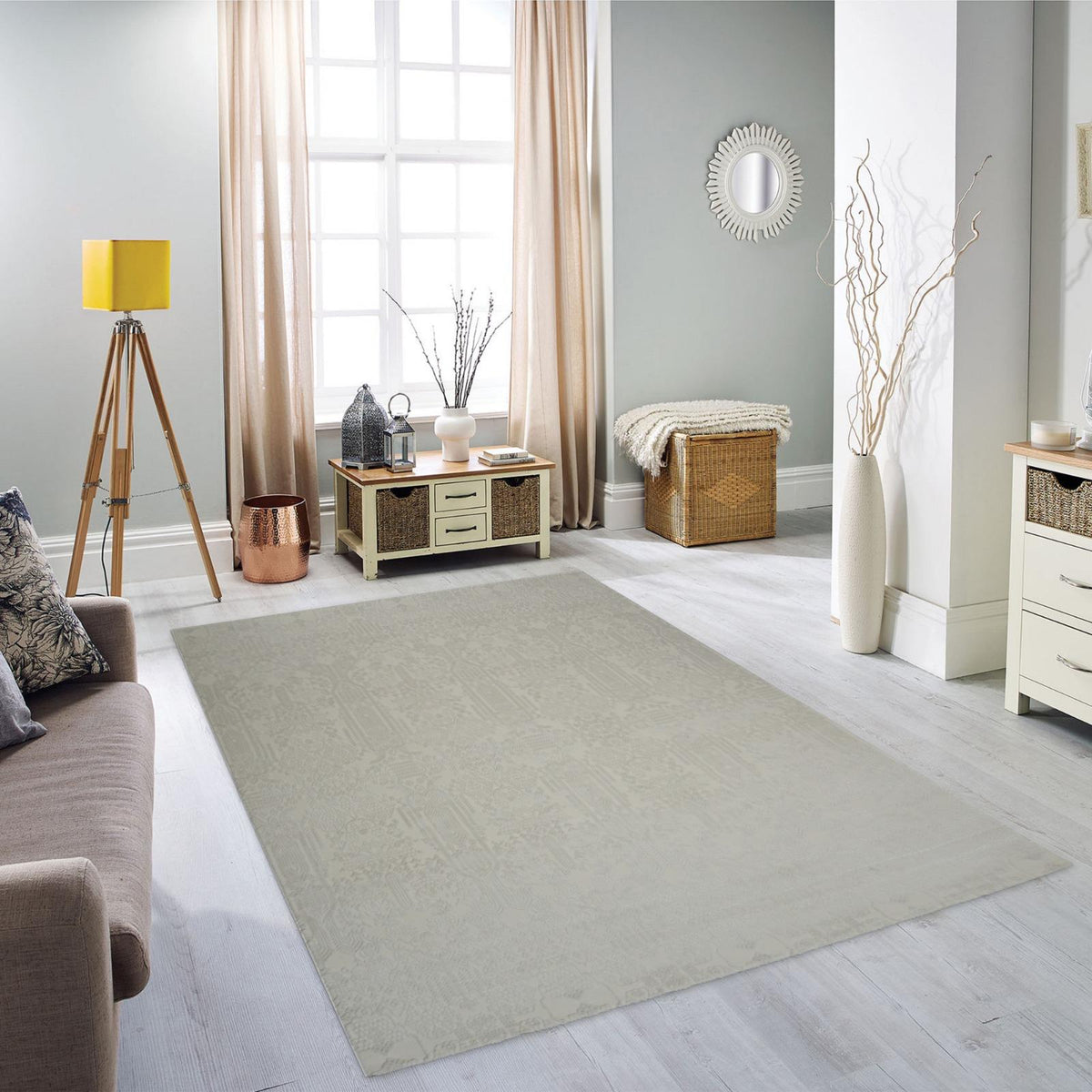 Eylar Soft Ivory Teppich