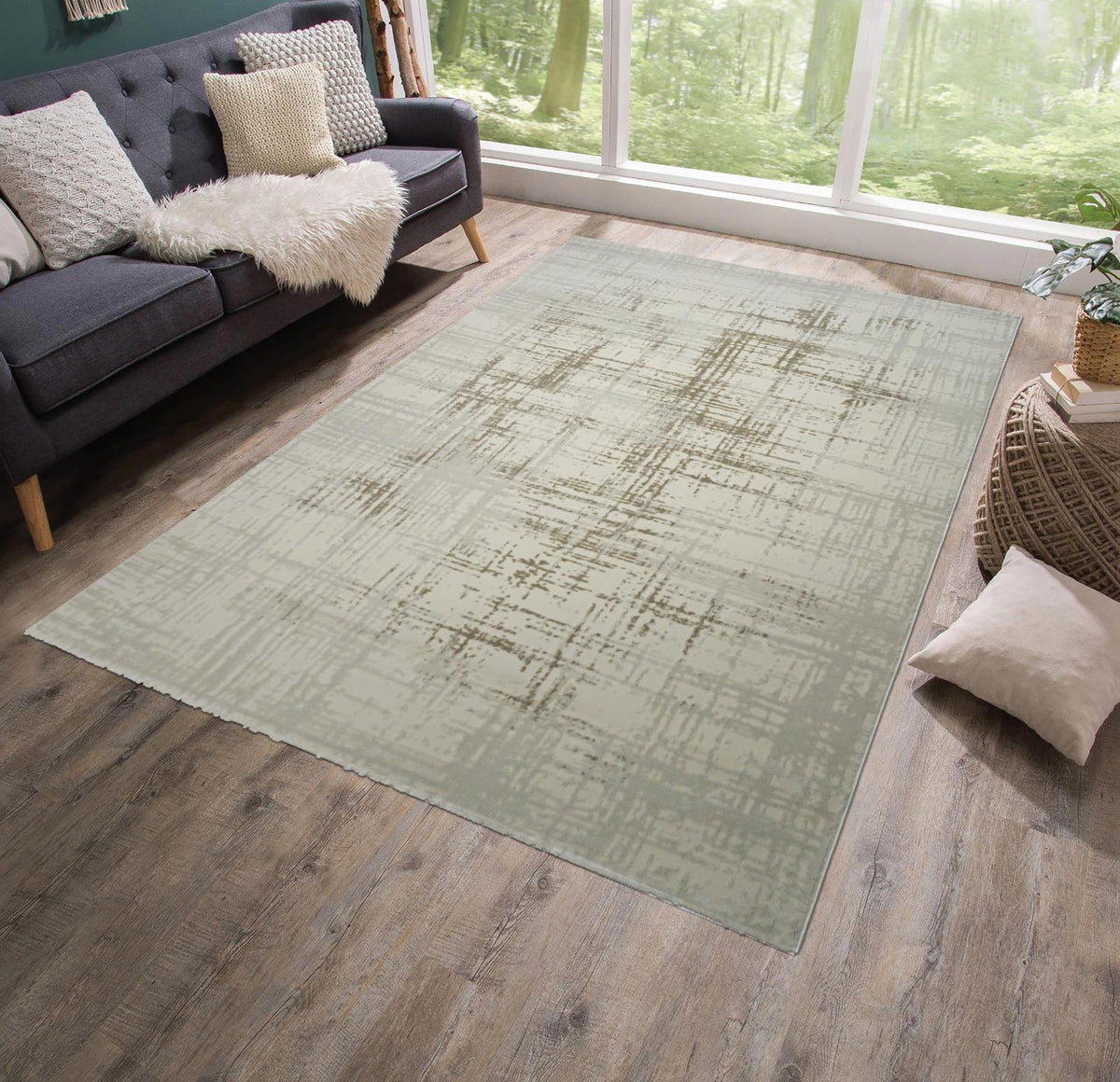 Teppich Raven Mokka Beige