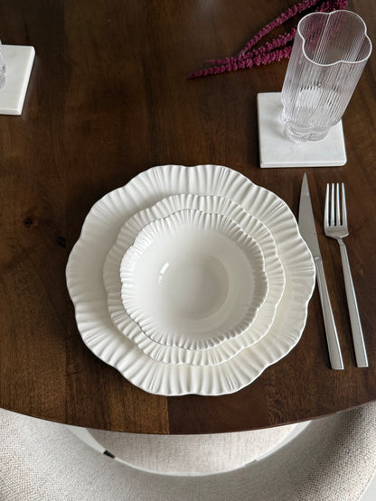 Bricard Bernis Service 25-teilig Weiß