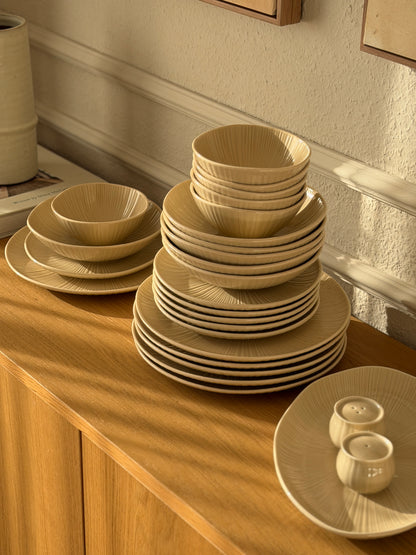 BRICARD BELFORT DINNER SET | TAUPE 27-TEILIG