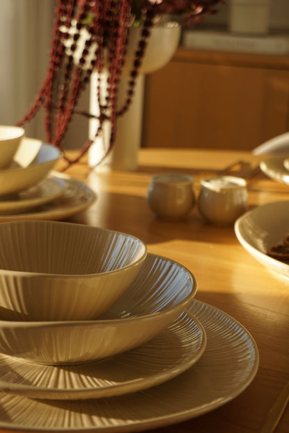 BRICARD BELFORT DINNER SET | TAUPE 27-TEILIG