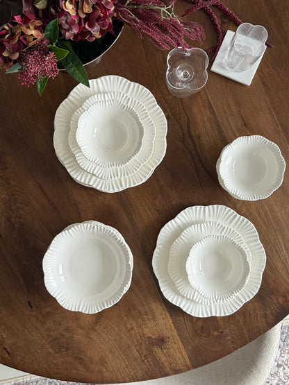 Bricard Bernis Service 25-teilig Weiß