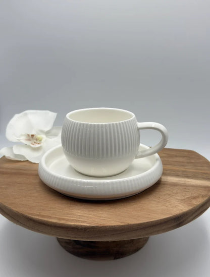 Chubby Lines - Kaffeeservice - 12-teilig - 200ml